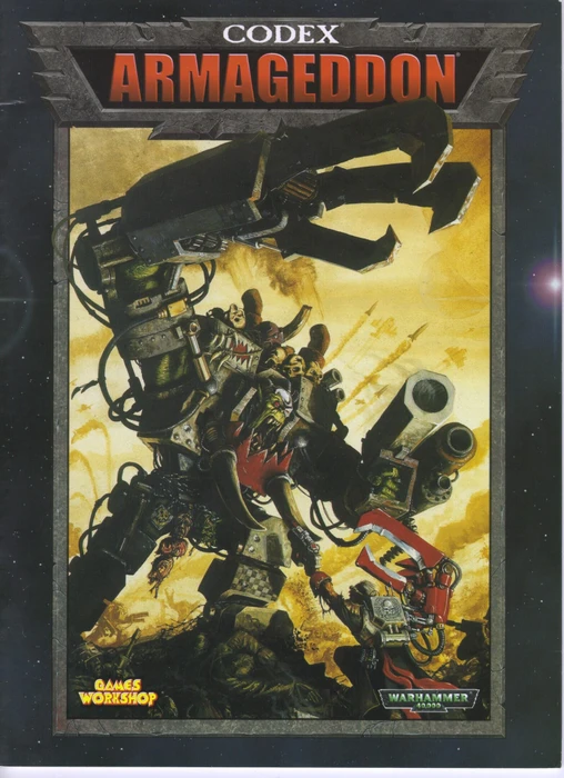 Cover image of Warhammer 40,000 (Third Edition): Codex – Armageddon board game