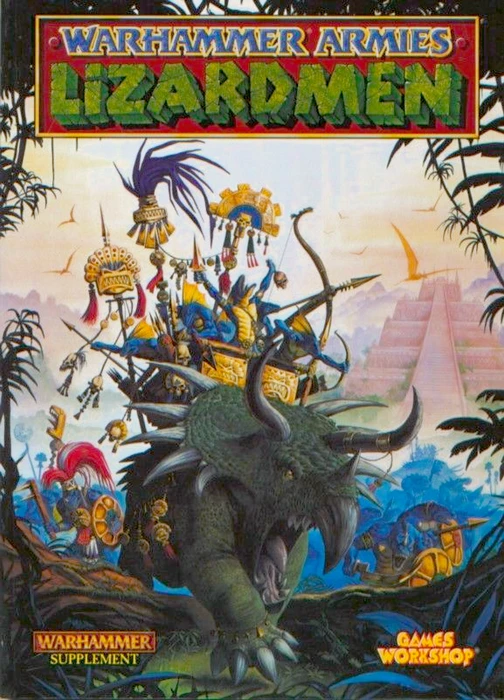 Cover image of Warhammer Armies (Fifth Edition): Lizardmen board game