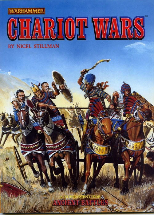Cover image of Warhammer: Chariot Wars – A Supplement for Ancient Battles board game