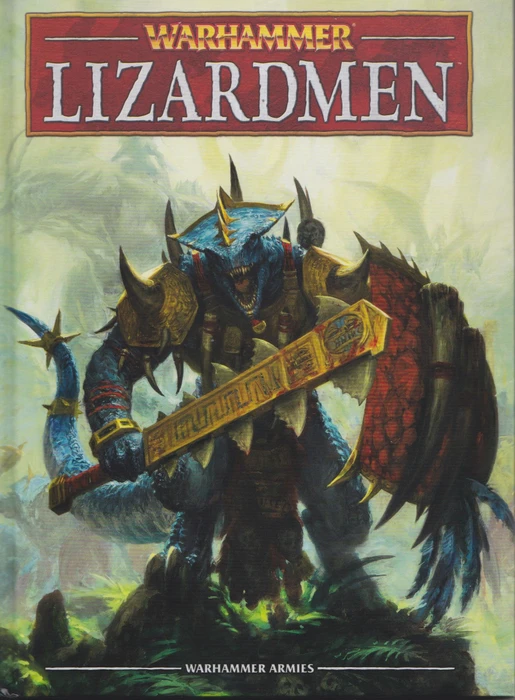 Cover image of Warhammer (Eighth Edition): Lizardmen board game