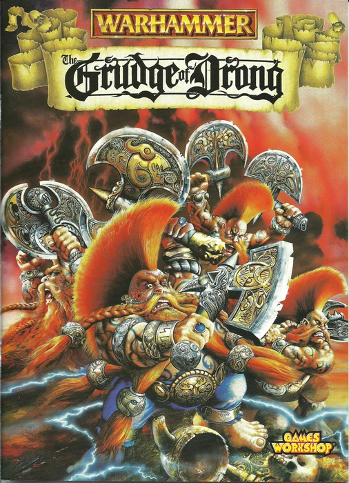 Cover image of Warhammer (Fifth Edition): The Grudge of Drong board game