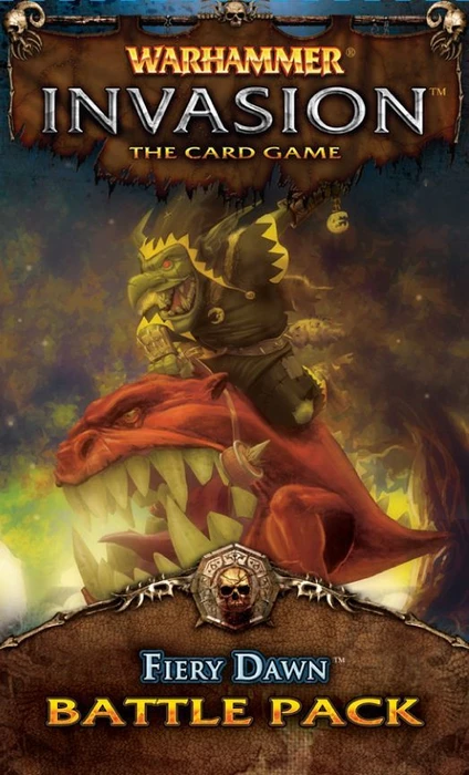 Cover image of Warhammer: Invasion – Fiery Dawn board game