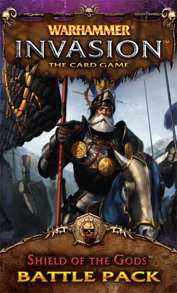 Cover image of Warhammer: Invasion – Shield of the Gods board game