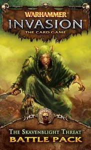 Cover image of Warhammer: Invasion – The Skavenblight Threat board game