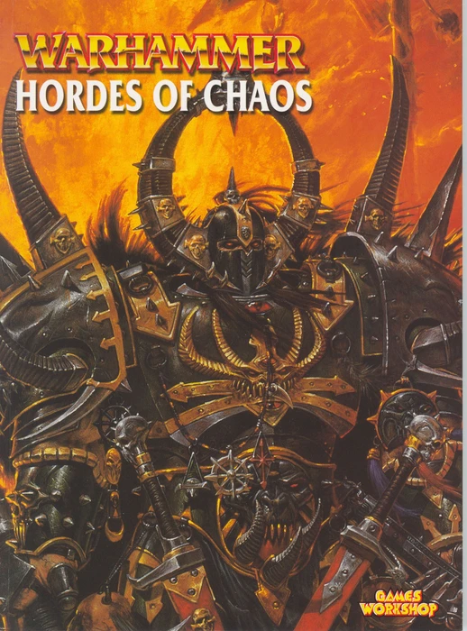 Cover image of Warhammer (Sixth Edition): Hordes of Chaos board game