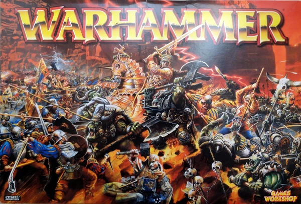 Cover image of Warhammer: The Game of Fantasy Battles (6th Edition Boxed Set) board game