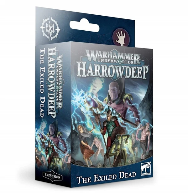Cover image of Warhammer Underworlds: Harrowdeep – The Exiled Dead board game