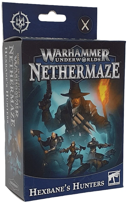 Cover image of Warhammer Underworlds: Nethermaze – Hexbane's Hunters board game