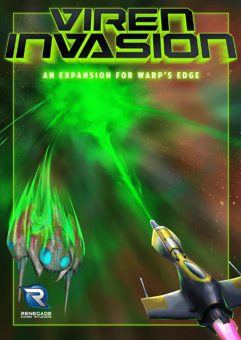 Cover image of Warp's Edge: Viren Invasion board game