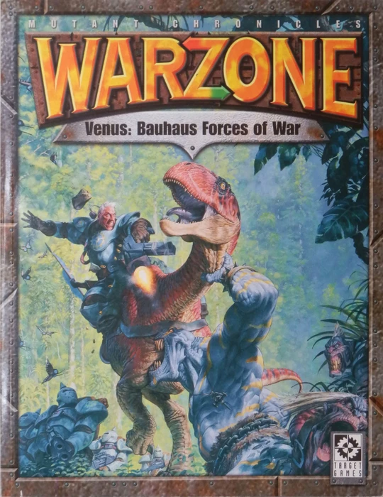 Cover image of Warzone: Venus – Bauhaus Forces of War board game