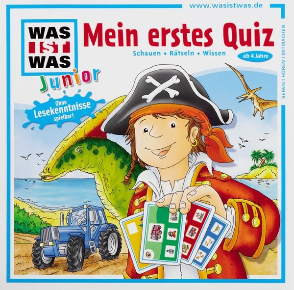 Cover image of Was ist Was: Junior – Mein erstes Quiz board game