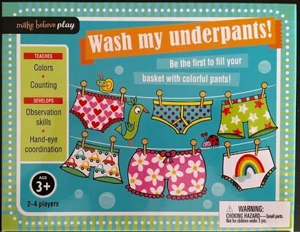 Cover image of Wash My Underpants! board game