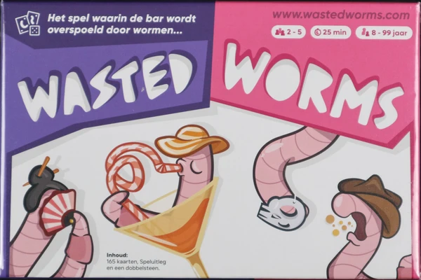 Cover image of Wasted Worms board game