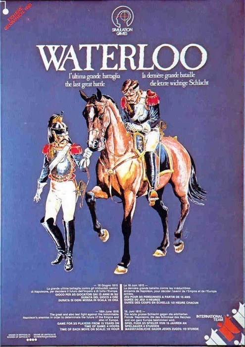 Cover image of Waterloo: The Last Great Battle board game