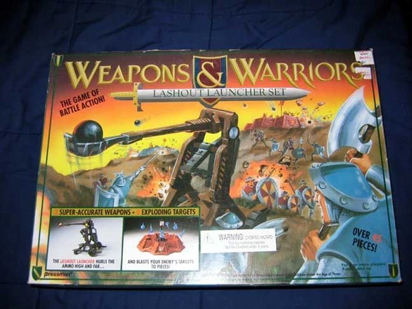 Cover image of Weapons & Warriors: Lashout Launcher Set board game