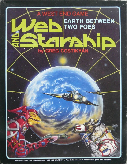 Cover image of Web and Starship board game