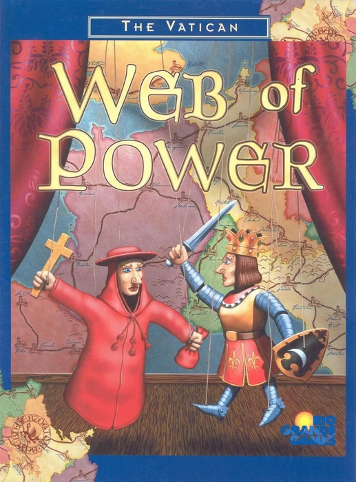 Cover image of Web of Power: The Vatican board game