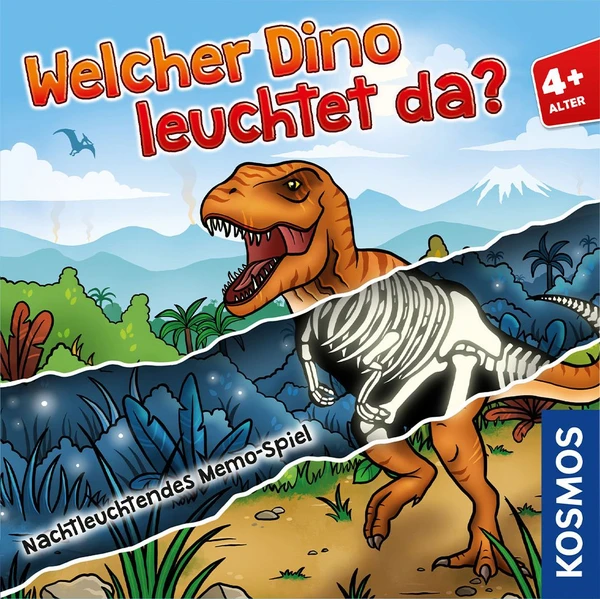 Cover image of Welcher Dino leuchtet da? board game