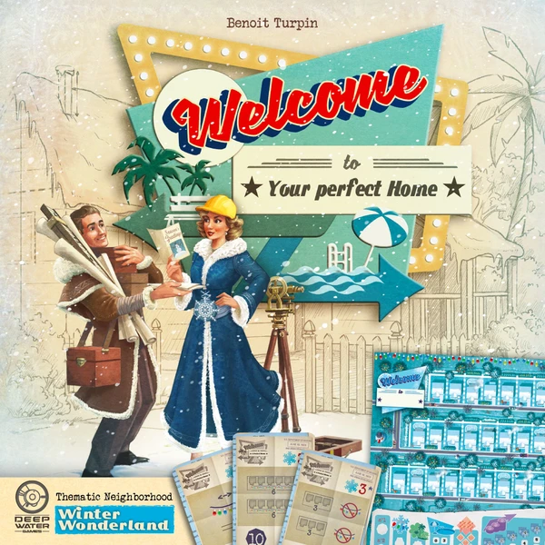 Cover image of Welcome To...: Winter Wonderland Thematic Neighborhood board game