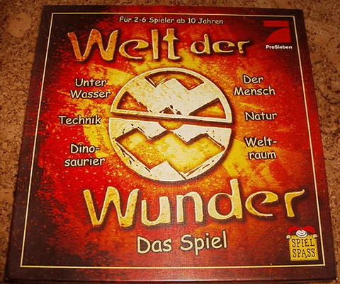 Cover image of Welt der Wunder board game