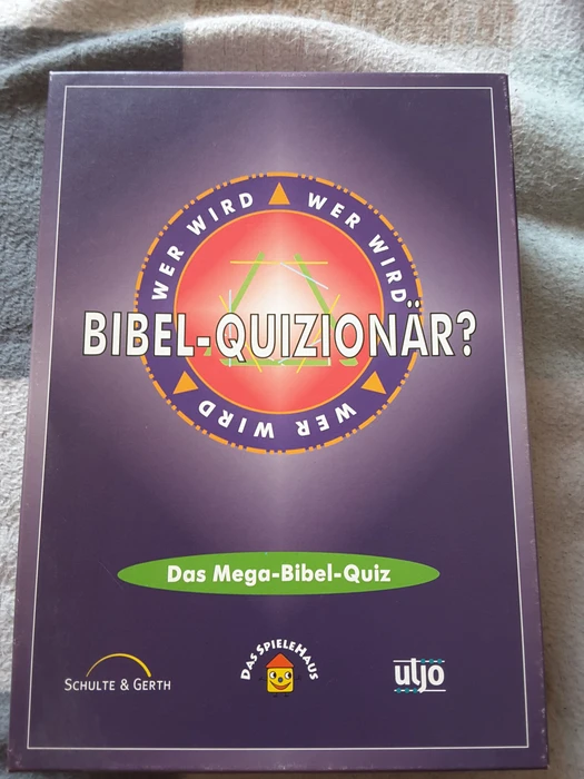 Cover image of Wer wird Bibel-Quizionär? board game