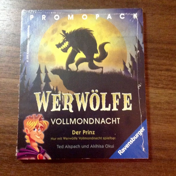 Cover image of Werwölfe Vollmondnacht: Der Prinz board game