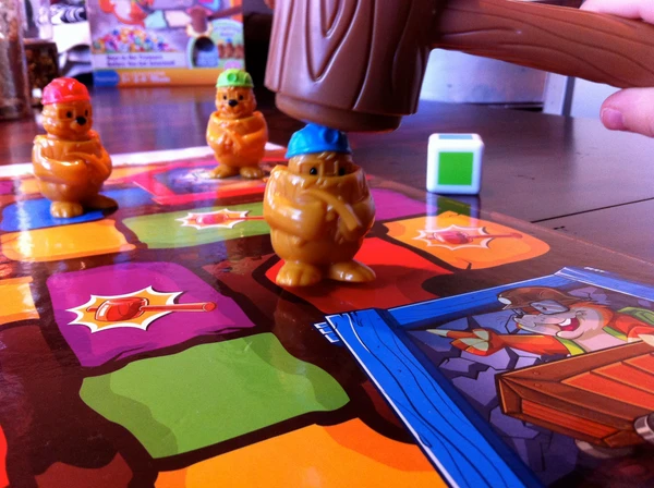 Cover image of Whac-A-Mole Treasure Game board game