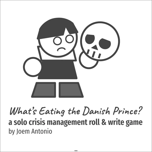 Cover image of What's Eating the Danish Prince?: A solitaire roll & write crisis management game board game