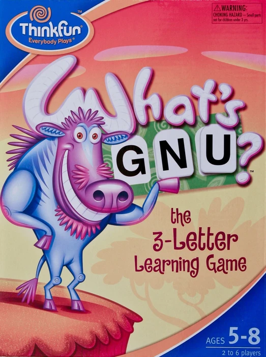 Cover image of What's GNU? board game