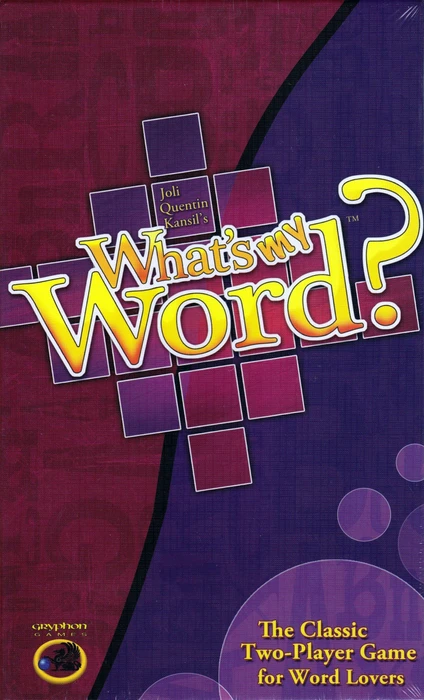 Cover image of What's My Word? board game