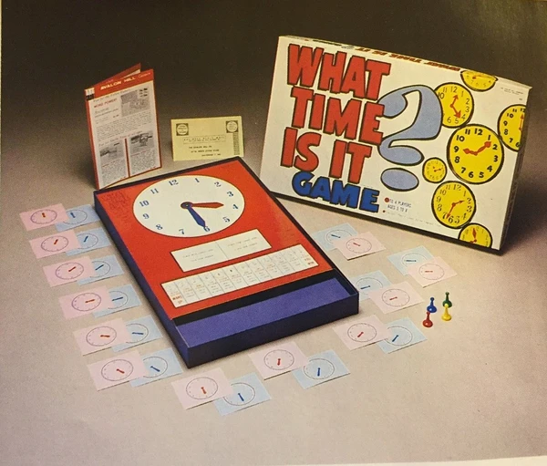 Cover image of What Time Is It? board game