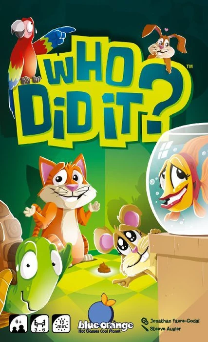 Cover image of Who Did It? board game