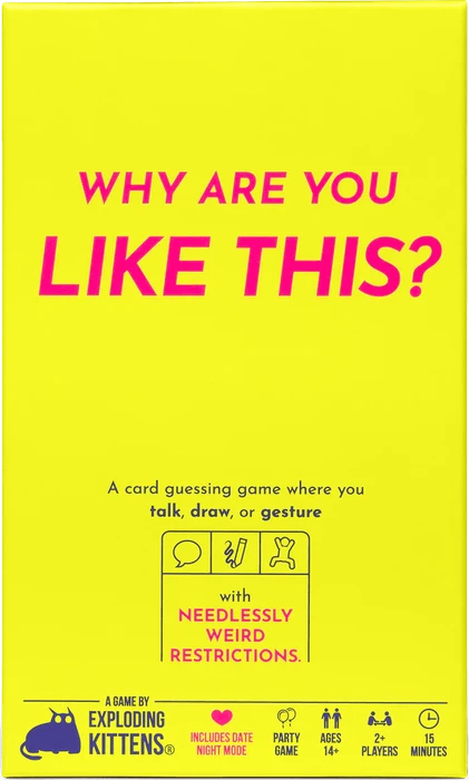 Cover image of Why Are You Like This? board game