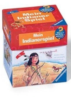 Cover image of Wieso? Weshalb? Warum? Mein Indianerspiel board game