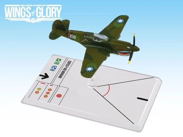 Cover image of Wings of Glory: World War 2 – Curtiss P40 Warhawk board game