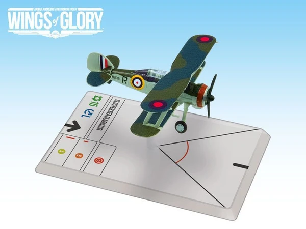 Cover image of Wings of Glory: World War 2 – Gloster Gladiator Mk.I board game