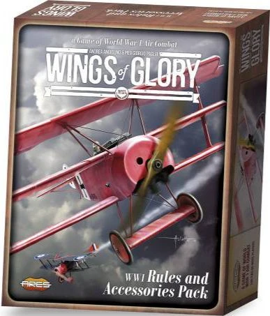 Cover image of Wings of Glory: WW1 Rules and Accessories Pack board game