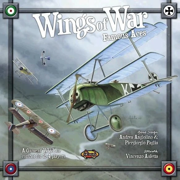 Cover image of Wings of War: Famous Aces board game