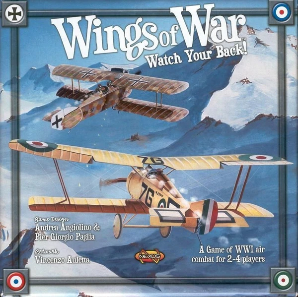 Cover image of Wings of War: Watch Your Back! board game