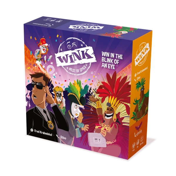 Cover image of Wink: Nest of Spies board game