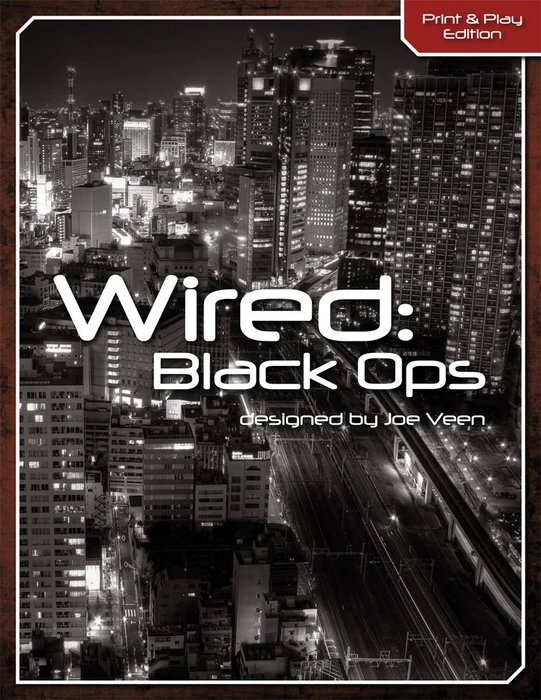 Cover image of Wired: Black Ops board game