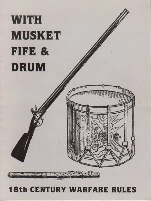 Cover image of With Musket, Fife & Drum: 18th Century Warfare Rules board game