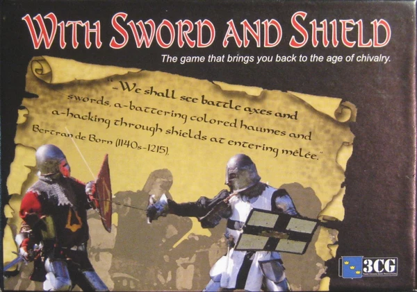 Cover image of With Sword and Shield board game