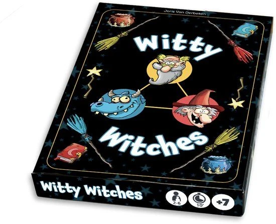 Cover image of Witty Witches board game