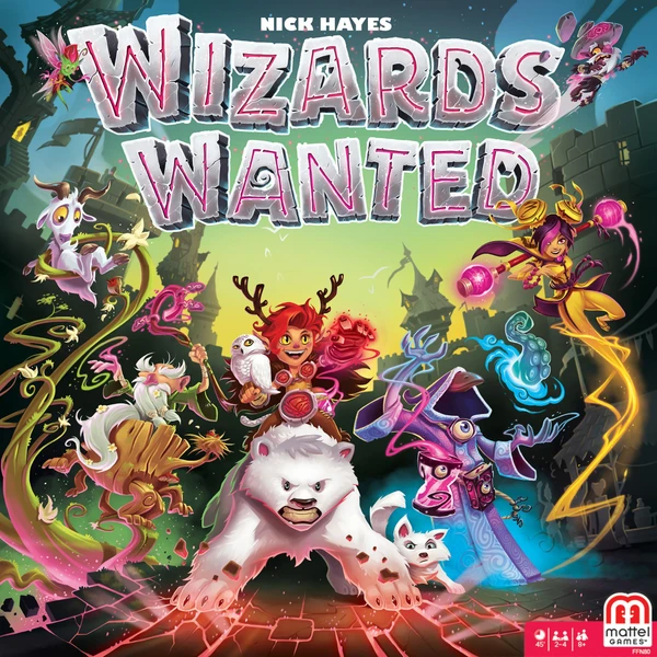 Cover image of Wizards Wanted board game