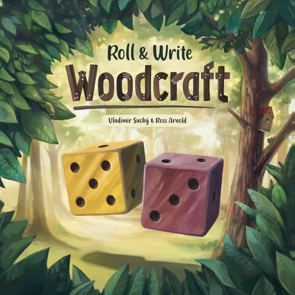 Cover image of Woodcraft: Roll and Write board game