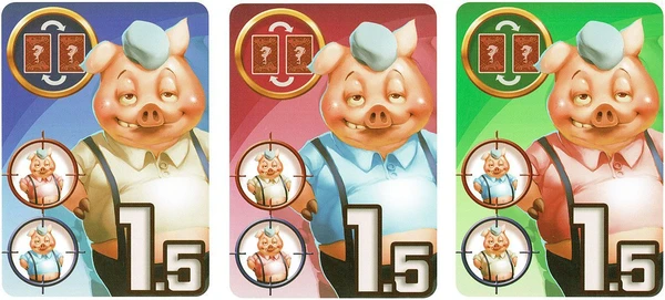 Cover image of Wooolf!!: Three Little Pigs (expansion 2) board game