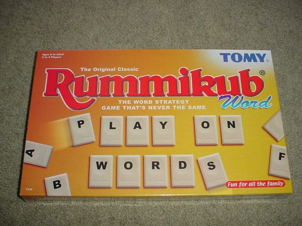 Cover image of Word Rummikub board game
