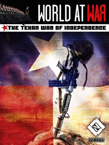 Cover image of World At War: The Texan War of Independence board game