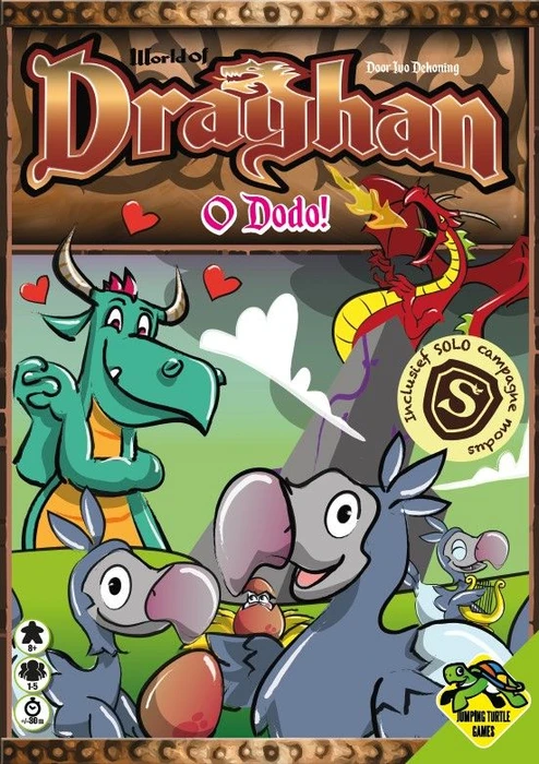 Cover image of World of Draghan: O Dodo! board game